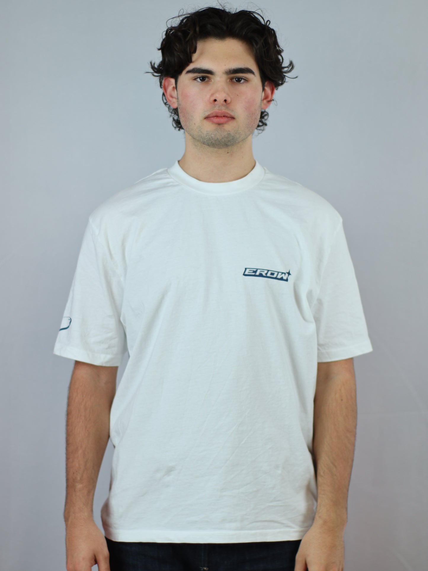 star shirt white.