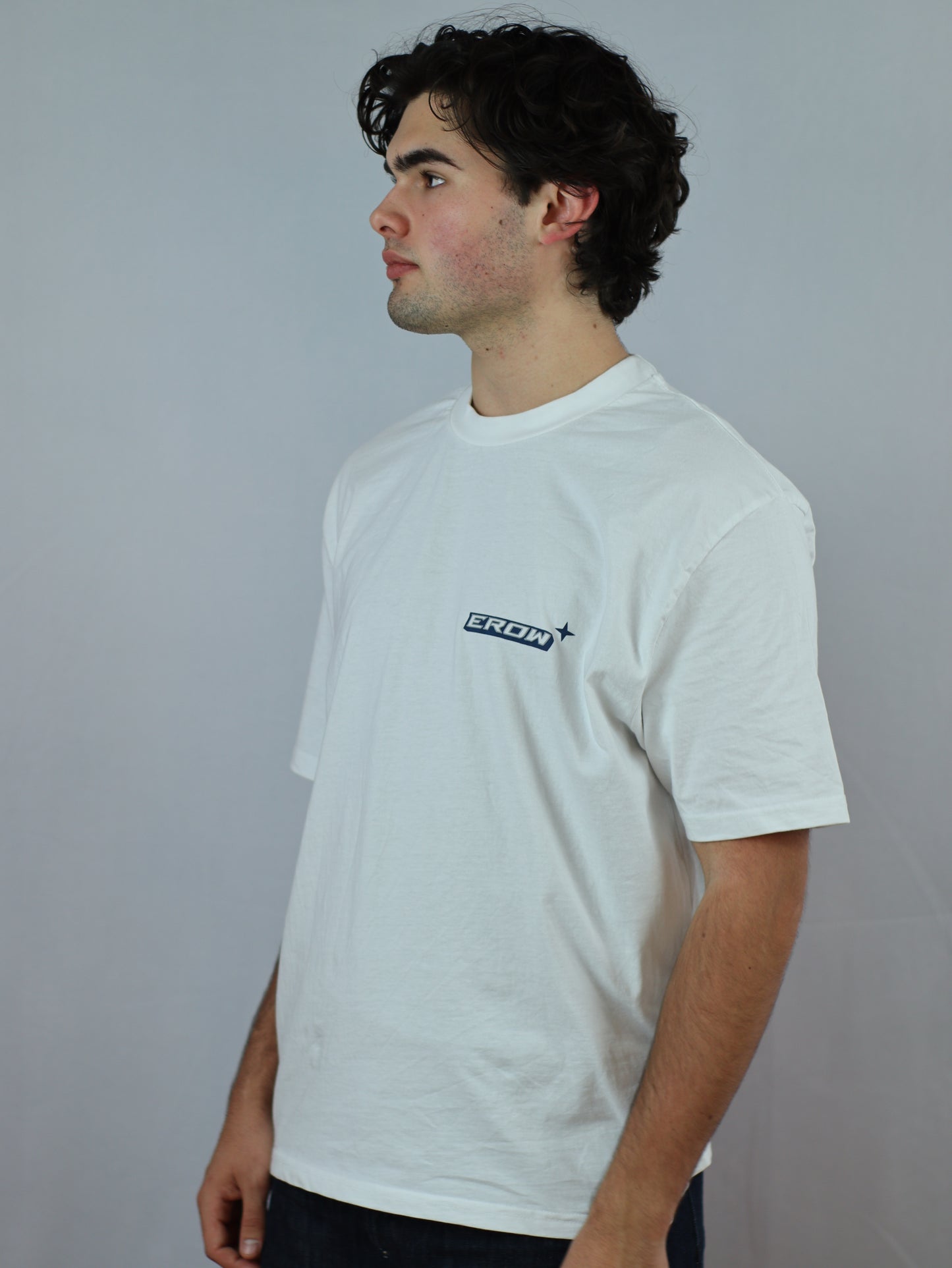 star shirt white.